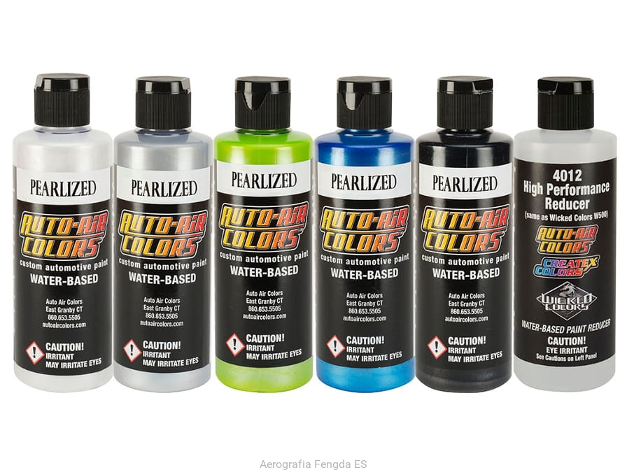 Auto Air Colors Pearlized Set 120ml