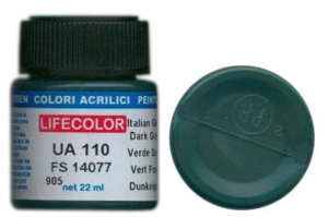 LifeColor UA110 mimetic dark green
