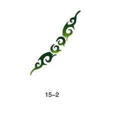 Patrón Fengda tatuaje brillante 15-02