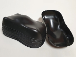 Stardust Plastic CAR SHAPE (BASIC) BLACK 20x10x5 cm for spray paint sample (10x)