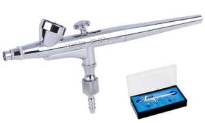 Pistola para aerografía Fengda® BD-207 con boquilla 0,2 mm
