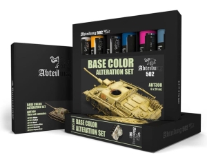 Abteilung 502 OIL SET ABT308 Base Color Alteration Set (6x20ml tubes)