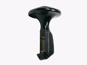 Harder & Steenbeck 218195 Lever, black chrome for HANSA 181, 281, 381