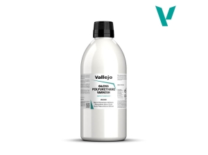 Vallejo 28650 Polyurethane Permanent Varnish Gloss (500ml)