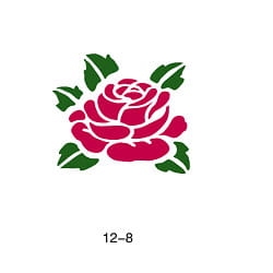 Patrón Fengda tatuaje brillante 12-08