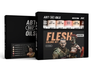Abteilung 502 OIL SET ABT301 Flesh Colors Set (6x20ml tubes)
