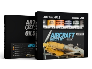 Abteilung 502 OIL SET ABT305 Aircraft Effects Set (6x20ml tubes)
