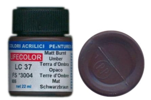 LifeColor LC37 basic matt burnt umber