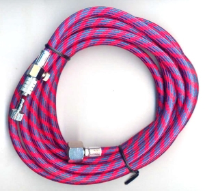 Manguera roja Fengda® BD-31A 3,0 m rosca G1/4 - G1/8