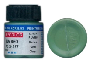 LifeColor UA060 mimetic green rim 99