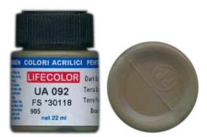 LifeColor UA092 mimetic dark earth