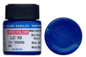 LifeColor LC10 basic matt dark blue