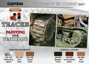 Set de pigmentos y colores LifeColor SPG02 TRACKS