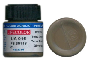 LifeColor UA016 mimetic dark earth