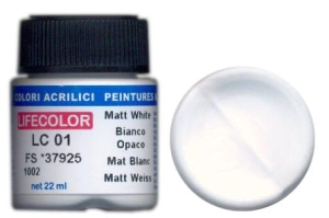 LifeColor LC01 basic matt white