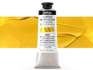 Vallejo Acrylic Artist Color 16422 Cobalt Yellow (Hue) (60ml)