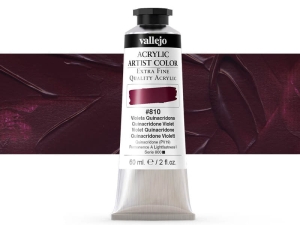 Vallejo Acrylic Artist Color 16810 Quinacridone Violet (60ml)