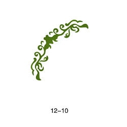 Patrón Fengda tatuaje brillante 12-10