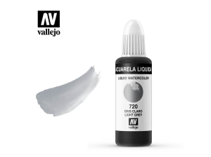 Vallejo Liquid Watercolor 33720 Light Grey (32ml)