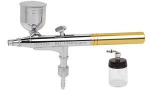 Pistola aerográfica de doble acción  Fengda® BD-134B con boquilla 0,25 mm