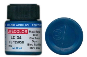 LifeColor LC34 basic matt royal blue