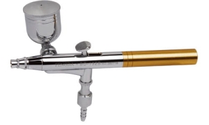 Pistola aerográfica de doble acción Fengda® BD-132B con boquilla 0,5 mm