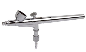 Pistola aerográfica de doble acción Fengda® BD-137A con boquilla 0,25 mm