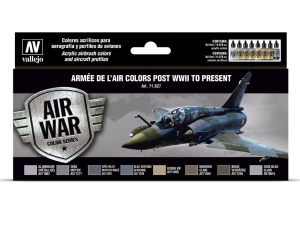 Vallejo Model Air Set 71627 Armée de l’Air colors post WWII to present (8)