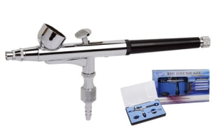 Pistola para aerografía Fengda® BD-137 con boquilla 0,3 mm