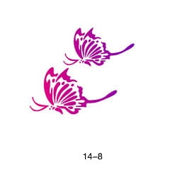 Patrón Fengda tatuaje brillante 14-08