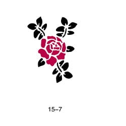 Patrón Fengda tatuaje brillante 15-07