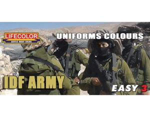 Set colores camuflaje LifeColor MS10 UNIFORMS