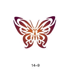 Patrón Fengda tatuaje brillante 14-09