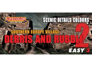 Set colores camuflaje LifeColor MS08 SOUTHERN EUROPE VILLAGE