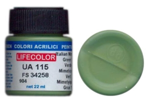 LifeColor UA115 mimetic green 1