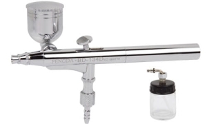 Pistola aerográfica de doble acción Fengda® BD-134D con boquilla 0,2 mm