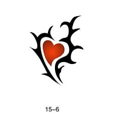 Patrón Fengda tatuaje brillante 15-06