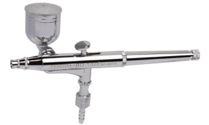 Pistola aerográfica de doble acción Fengda® BD-132E con boquilla 0,5 mm