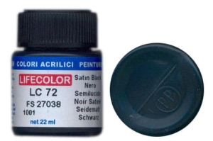 LifeColor LC72 basic gloss satin black