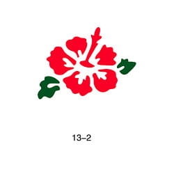 Patrón Fengda tatuaje brillante 13-02