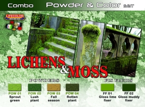 Set LifeColor SPG06 Lichens and Moss
