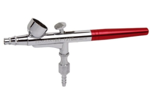Pistola aerográfica de doble acción Fengda® BD-137B con boquilla 0,25 mm