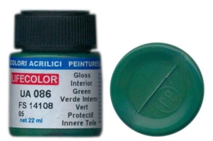 LifeColor UA086 mimetic interior green