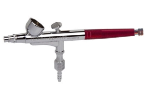 Pistola aerográfica de doble acción Fengda® BD-137F con boquilla 0,25 mm