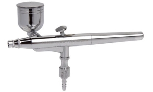 Pistola aerográfica de doble acción Fengda® BD-132C con boquilla 0,5 mm