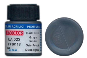LifeColor UA022 mimetic dark grey