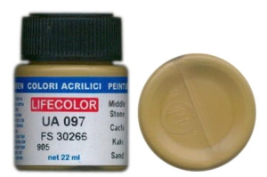 LifeColor UA097 mimetic middle stone